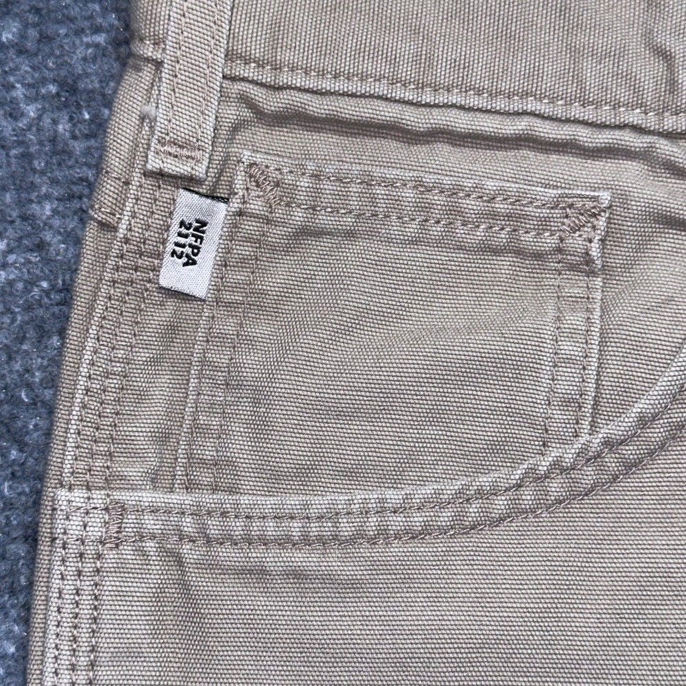 Carhartt FR Flame Resistant Cargo Pants Tan Men's 36x34 Workwear NFPA 2112 - Picture 5 of 9